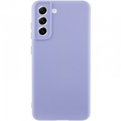 Чохол TPU GETMAN Liquid Silk Full Camera для Samsung Galaxy S22  Бузковий / Light purple - 00000075777_20