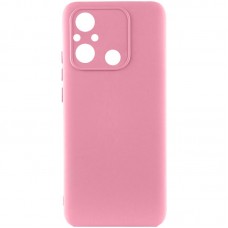 Чохол TPU GETMAN Liquid Silk Full Camera для Xiaomi Redmi 12C  Рожевий / Pink - 00000077925_7