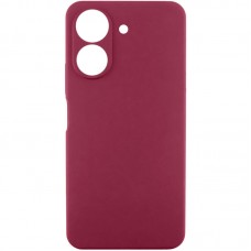 Чохол TPU GETMAN Liquid Silk Full Camera для Xiaomi Redmi 13C / Poco C65  Бордовий / Marsala - 00000073798_1