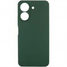 Чохол TPU GETMAN Liquid Silk Full Camera для Xiaomi Redmi 13C / Poco C65  Зелений / Dark green - 00000073798_3