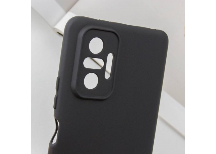 Чохол TPU GETMAN Liquid Silk Full Camera для Xiaomi Redmi Note 10 Pro / 10 Pro Max