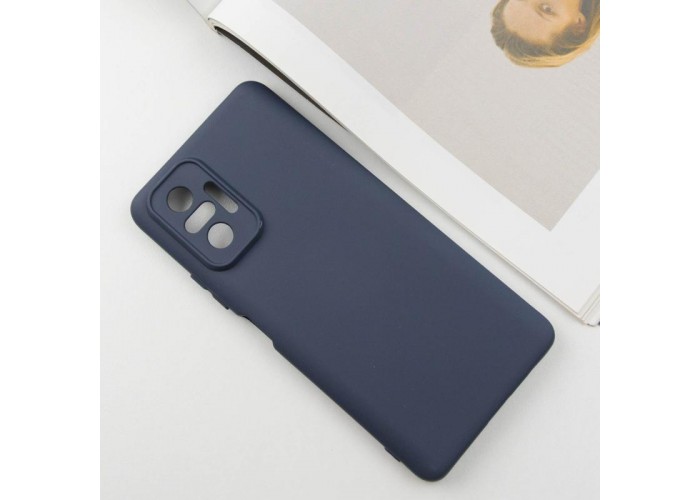 Чохол TPU GETMAN Liquid Silk Full Camera для Xiaomi Redmi Note 10 Pro / 10 Pro Max