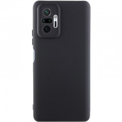 Чохол TPU GETMAN Liquid Silk Full Camera для Xiaomi Redmi Note 10 Pro / 10 Pro Max  Чорний / Black - 00000073803_15