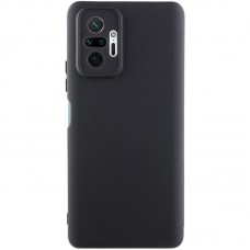 Чохол TPU GETMAN Liquid Silk Full Camera для Xiaomi Redmi Note 10 Pro / 10 Pro Max  Чорний / Black - 00000073803_15