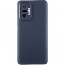 Чохол TPU GETMAN Liquid Silk Full Camera для Xiaomi Redmi Note 10 Pro / 10 Pro Max  Синій / Midnight Blue - 00000073803_11