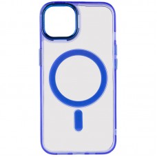 Чохол TPU Iris with MagSafe для Apple iPhone 12 Pro Max (6.7")  Синій - 00000064762_8