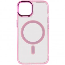 Чохол TPU Iris with MagSafe для Apple iPhone 12 Pro Max (6.7")  Рожевий - 00000064762_6