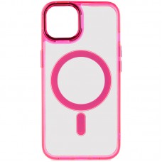Чохол TPU Iris with MagSafe для Apple iPhone 15 (6.1")  Малиновий - 00000071793_3