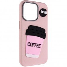 Чохол TPU Leather Toys для Apple iPhone 11 Pro Max (6.5")  Coffee / Pink - 00000078571_3
