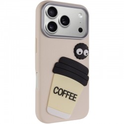 Чохол TPU Leather Toys для Apple iPhone 17 Pro Max (6.9")  Coffee / Sand - 00000082733_3
