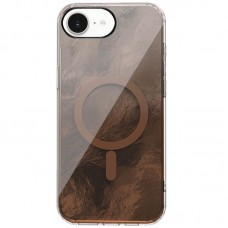 Чохол TPU Shiny Mountain (MagFit) для Apple iPhone 16e (6.1")  Chocolate - 00000077834_2