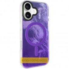 Чохол TPU Shiny Mountain (MagFit) для Apple iPhone 17 (6.3")  Purple - 00000080428_6