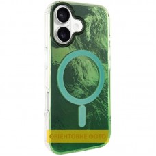 Чохол TPU Shiny Mountain (MagFit) для Apple iPhone 17 (6.3")  Green - 00000080428_3