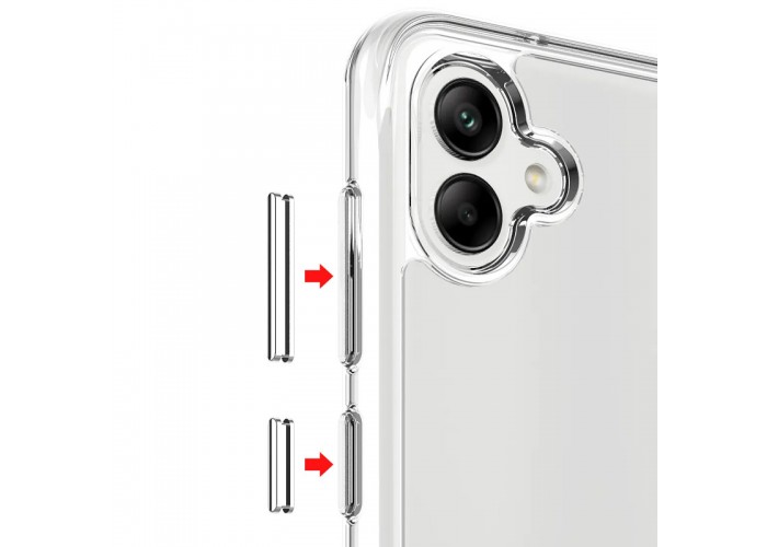 Чохол TPU Space Case transparent для Samsung Galaxy A06 4G/5G / A07 4G