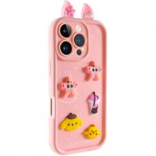 Чохол TPU Toys Case with Ears для Apple iPhone 16 Pro Max (6.9")  Light Pink - 00000078446_3