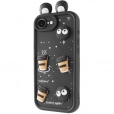 Чохол TPU Toys Case with Ears для Apple iPhone 16e (6.1")  Black - 00000078447_1