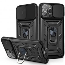 Чохол Ummi Camshield Serge Ring для Apple iPhone 12 Pro (6.1")  Чорний - 00000081460_7