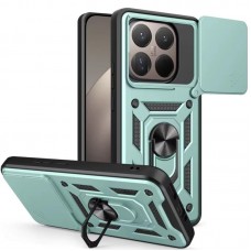 Чохол Ummi Camshield Serge Ring для Xiaomi 15T  Зелений / Green - 00000085071_2