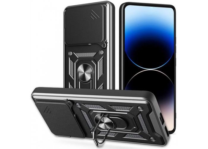 Чохол Ummi Camshield Serge Ring для Xiaomi Poco F7