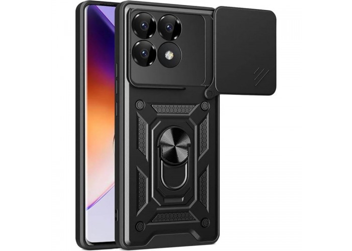 Чохол Ummi Camshield Serge Ring для Xiaomi Poco F7 Pro