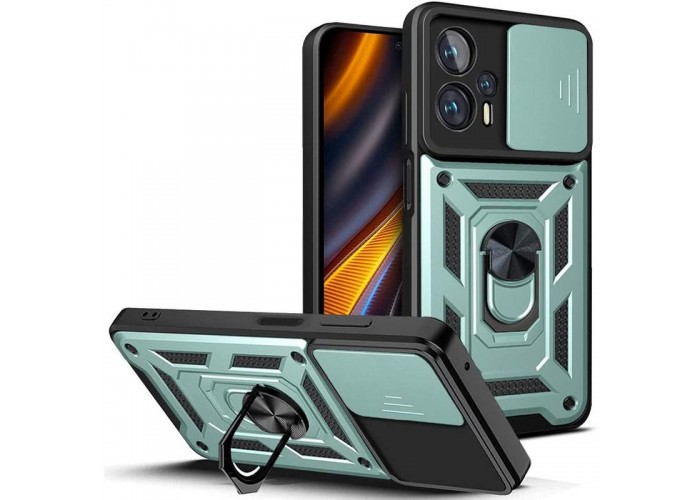 Чохол Ummi Camshield Serge Ring для Xiaomi Poco X4 GT