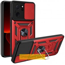 Чохол Ummi Camshield Serge Ring для Xiaomi Poco X5 5G / Note 12 5G  Червоний - 00000080805_4