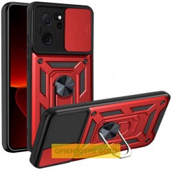 Чохол Ummi Camshield Serge Ring для Xiaomi Poco X5 5G / Note 12 5G  Червоний - 00000080805_4