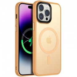 Чохол Ummi Colorful with MagSafe для Apple iPhone 12 Pro / 12 (6.1")  Персиковий / Orange - 00000082687_4