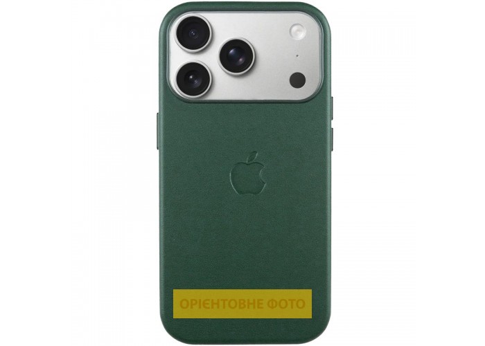 Чохол шкіряний Leather Case (AA) with MagSafe and Animation для Apple iPhone 17 Air (6.5
