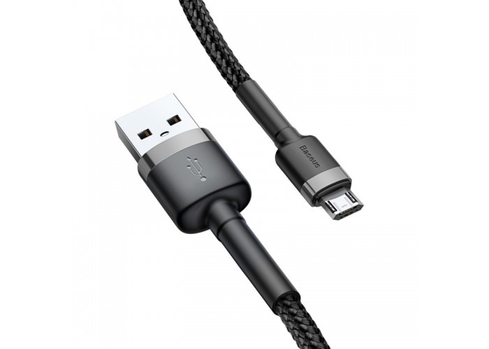 Дата кабель Baseus Cafule MicroUSB Cable 2.4A (1m) (CAMKLF-B)
