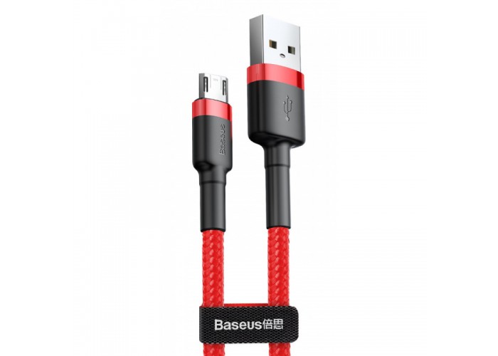 Дата кабель Baseus Cafule MicroUSB Cable 2.4A (1m) (CAMKLF-B)