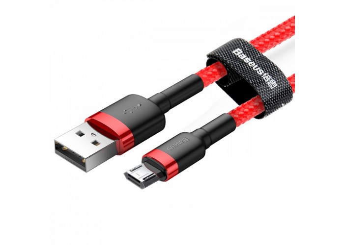 Дата кабель Baseus Cafule MicroUSB Cable 2.4A (1m) (CAMKLF-B)