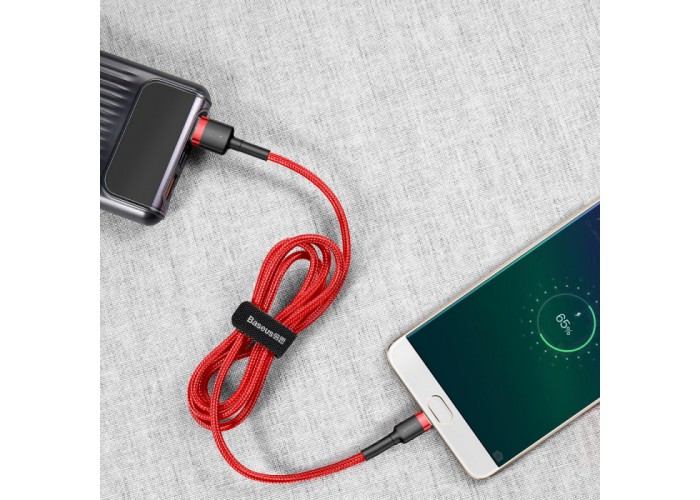 Дата кабель Baseus Cafule MicroUSB Cable 2.4A (1m) (CAMKLF-B)