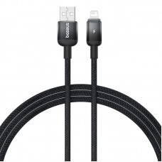 Дата кабель Baseus Discolor Series Fast Charging USB to Lightning 2.4A (1m) (P10374900)  Cluster Black - 00000076484_1