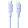 Дата кабель Baseus Silky Series OS Fast Charging Type-C to Type-C 100W (1m) (P10377704)