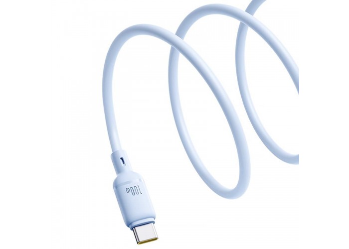 Дата кабель Baseus Silky Series OS Fast Charging Type-C to Type-C 100W (1m) (P10377704)