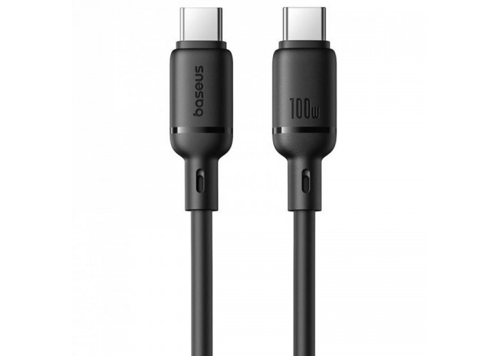 Дата кабель Baseus Silky Series OS Fast Charging Type-C to Type-C 100W (2m) (P10377704)