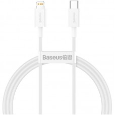 Дата кабель Baseus Superior Series Fast Charging Type-C to Lightning PD 20W (1.5m) (CATLYS-B)  Білий - 00000057175_1