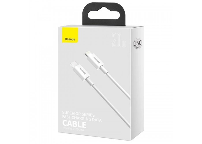 Дата кабель Baseus Superior Series Fast Charging Type-C to Lightning PD 20W (1.5m) (CATLYS-B)