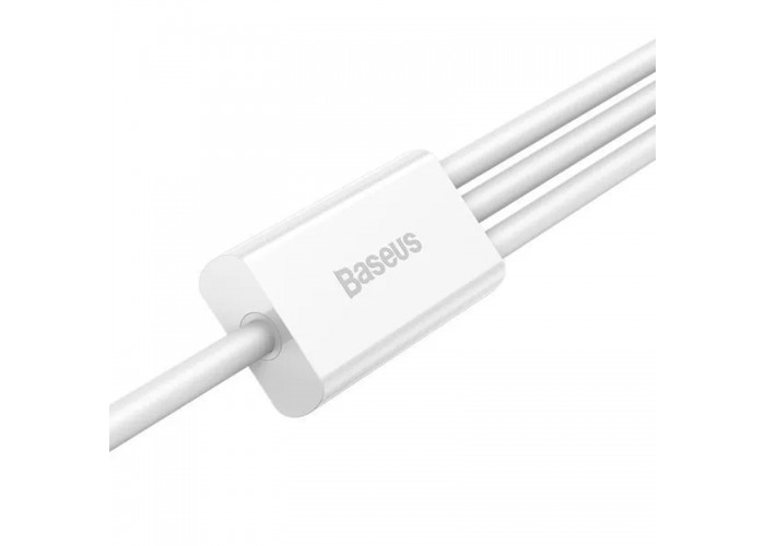 Дата кабель Baseus Superior Series USB to MicroUSB-Lightning-Type-C 3.5A (1.5m) (CAMLTYS)