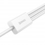 Дата кабель Baseus Superior Series USB to MicroUSB-Lightning-Type-C 3.5A (1.5m) (CAMLTYS)