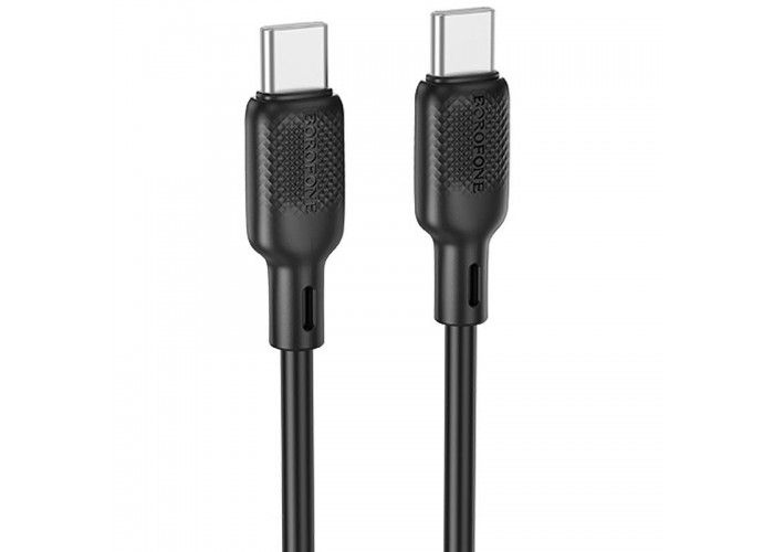 Дата кабель Borofone BX113 Lenny Type-C to Type-C 60W (2m)