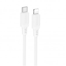 Дата кабель Borofone BX115 Lotto Type-C to Lightning 27W (1m)  White - 00000076759_2