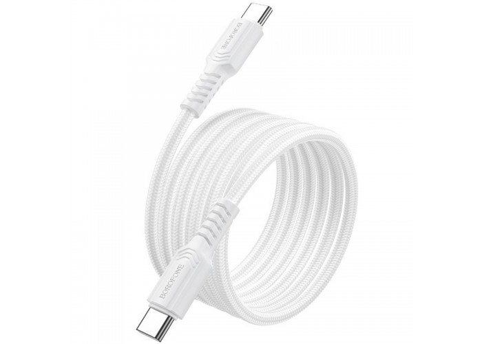 Дата кабель Borofone BX116 Certain Type-C to Type-C 60W (1m)