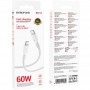 Дата кабель Borofone BX116 Certain Type-C to Type-C 60W (1m)
