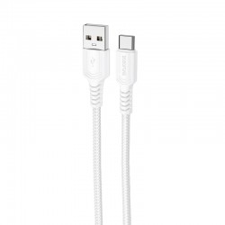 Дата кабель Borofone BX116 Certain USB to Type-C 3A (1m)  White - 00000076781_3