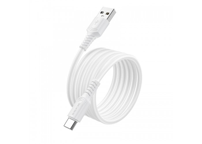 Дата кабель Borofone BX116 Certain USB to Type-C 3A (1m)