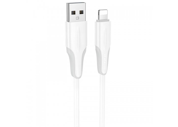 Дата кабель Borofone BX119 New USB to Lightning 2.4A (1m)