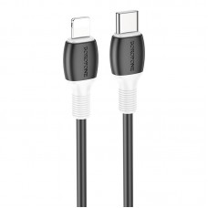Дата кабель Borofone BX84 Rise Type-C to Lightning 20W (1m)  Black - 00000071157_1