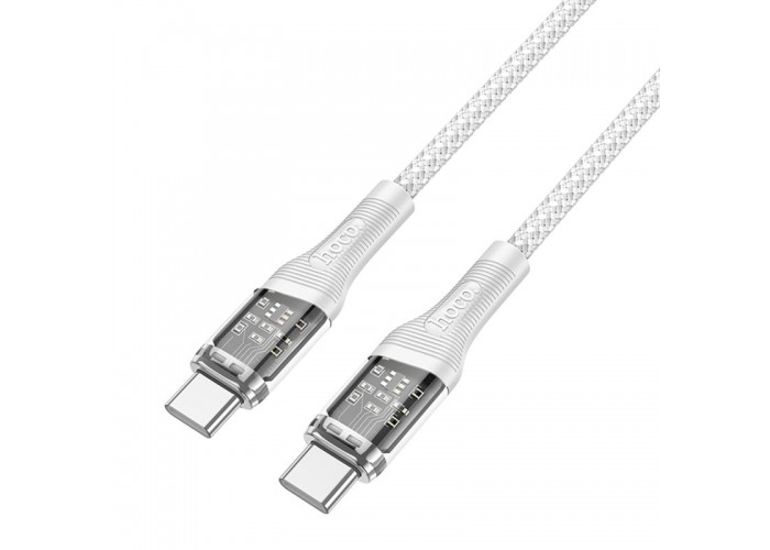 Дата кабель Hoco U111 Discovery Edition Type-C to Type-C 60W (1.2m)